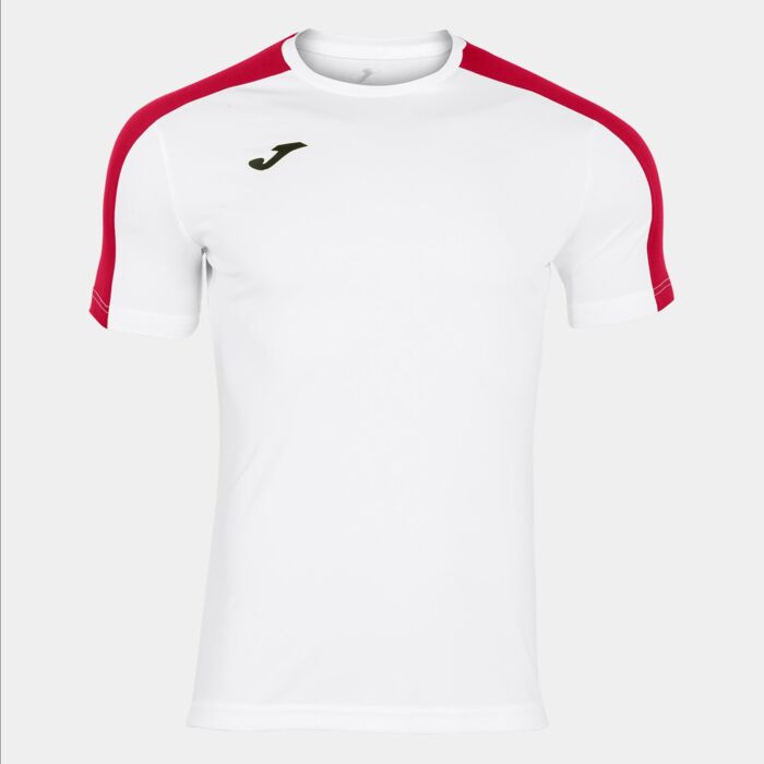 ACADEMY SHORT SLEEVE T-SHIRT WHITE RED Thumbnail