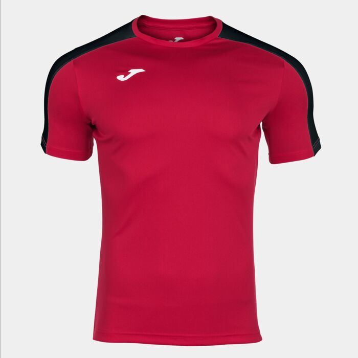 ACADEMY SHORT SLEEVE T-SHIRT RED BLACK Thumbnail