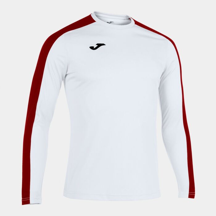 ACADEMY LONG SLEEVE T-SHIRT WHITE RED Thumbnail