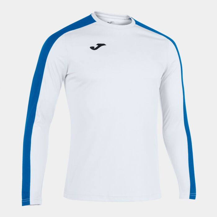 ACADEMY T-SHIRT WHITE-ROYAL M/L Thumbnail