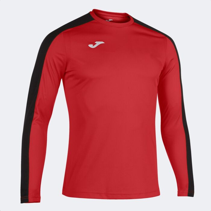 ACADEMY LONG SLEEVE T-SHIRT RED BLACK Thumbnail