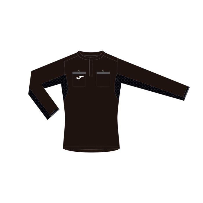 REFEREE LONG SLEEVE T-SHIRT BLACK ANTHRACITE Thumbnail