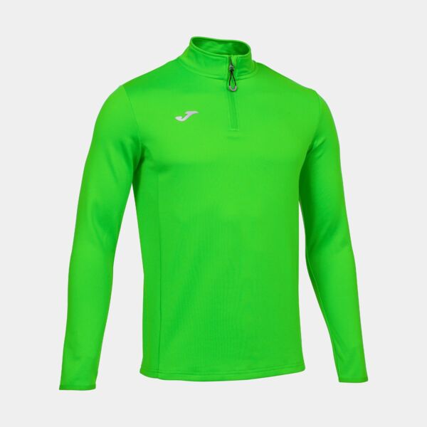 SWEATSHIRT RUNNING NIGHT GREEN FLUORESCENT Thumbnail