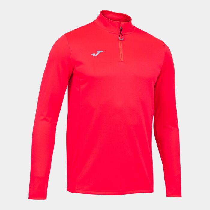 SWEATSHIRT RUNNING NIGHT CORAL FLUORESCENT Thumbnail