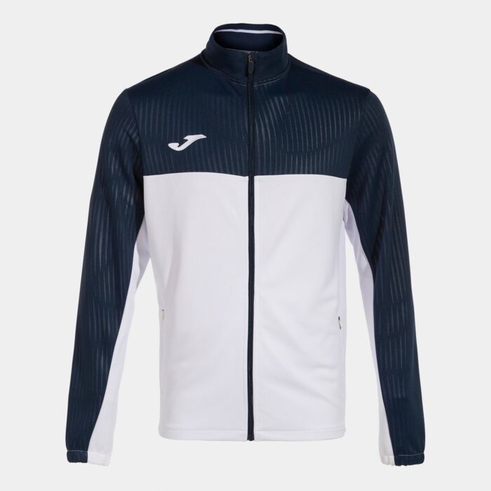 MONTREAL FULL ZIP SWEATSHIRT WHITE NAVY Thumbnail