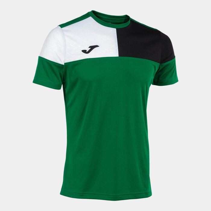 CREW V SHORT SLEEVE T-SHIRT GREEN BLACK WHITE Thumbnail