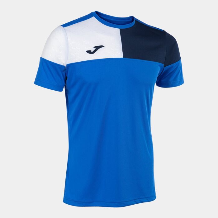 CREW V SHORT SLEEVE T-SHIRT ROYAL NAVY WHITE Thumbnail