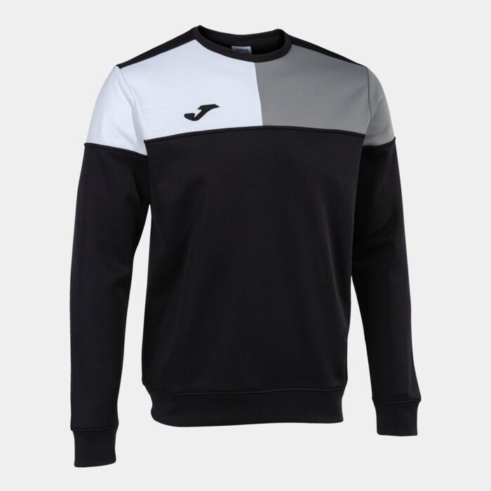 CREW V SWEATSHIRT BLACK GREY WHITE Thumbnail