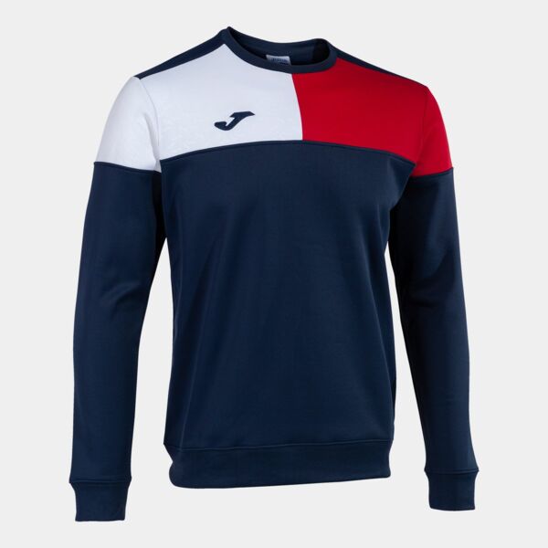 CREW V SWEATSHIRT NAVY RED WHITE Thumbnail
