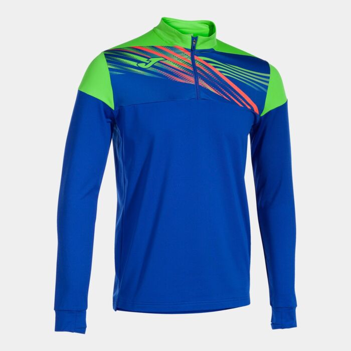 ELITE X SWEATSHIRT ROYAL FLUOR GREEN Thumbnail