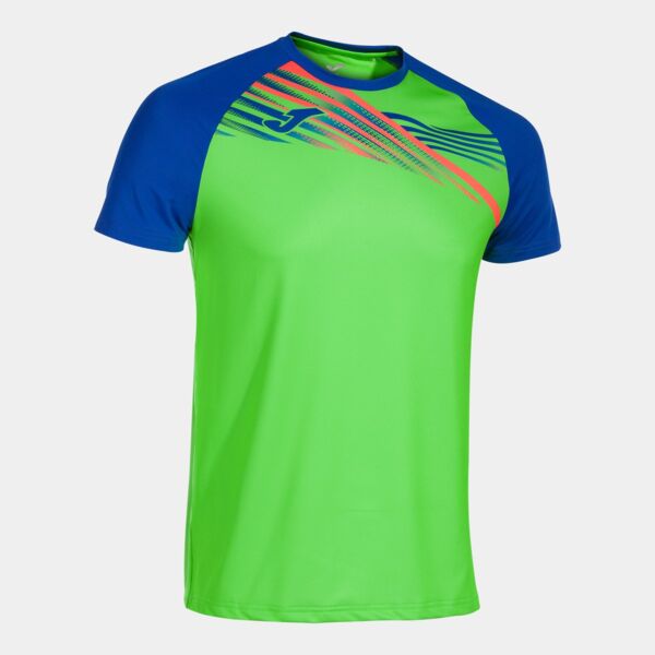 ELITE X SHORT SLEEVE T-SHIRT FLUOR GREEN ROYAL Thumbnail