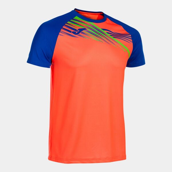 ELITE X SHORT SLEEVE T-SHIRT FLUOR CORAL ROYAL Thumbnail