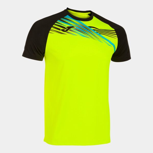 ELITE X SHORT SLEEVE T-SHIRT FLUOR YELLOW BLACK Thumbnail