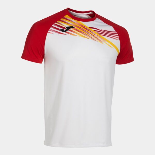 ELITE X SHORT SLEEVE T-SHIRT WHITE RED Thumbnail