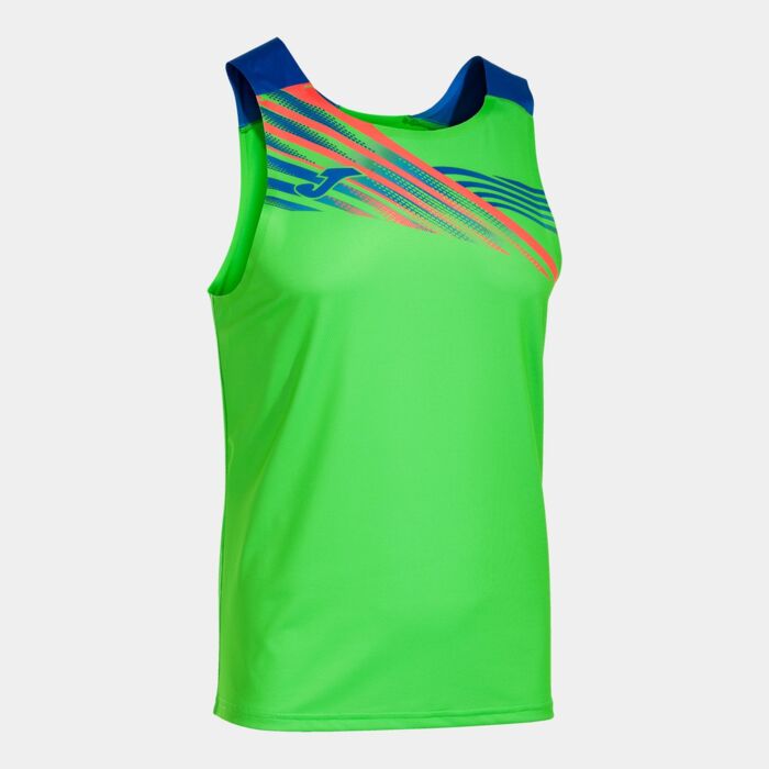 ELITE X SLEEVELESS SHIRT FLUOR GREEN ROYAL Thumbnail