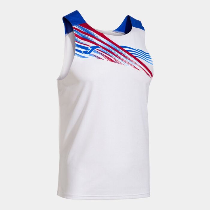 ELITE X SLEEVELESS SHIRT WHITE ROYAL Thumbnail