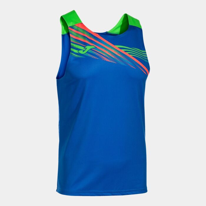 ELITE X SLEEVELESS SHIRT ROYAL FLUOR GREEN Thumbnail