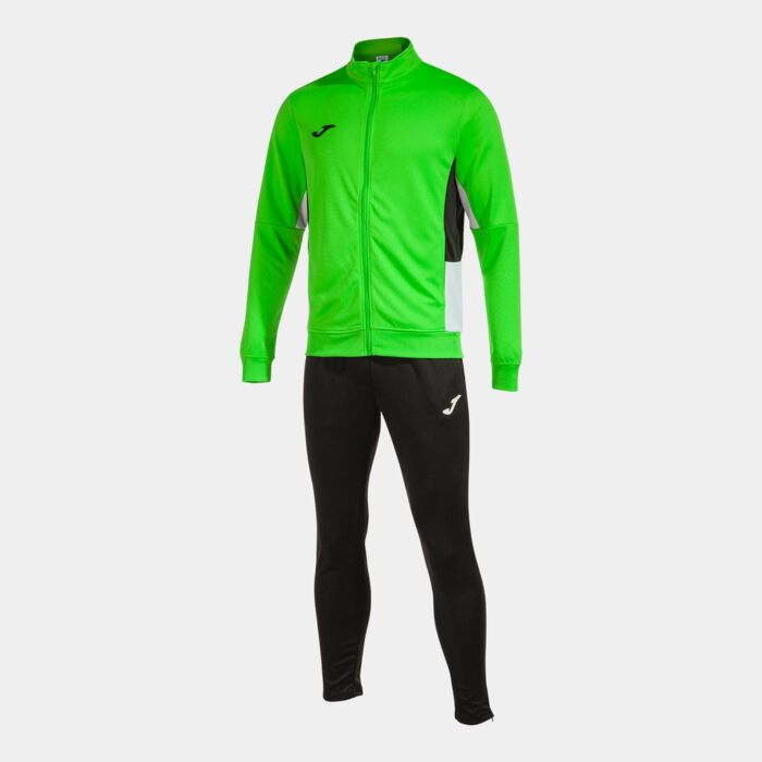DANUBIO II TRACKSUIT FLUOR GREEN BLACK WHITE Thumbnail