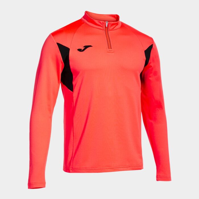 WINNER III SWEATSHIRT FLUOR CORAL BLACK Thumbnail