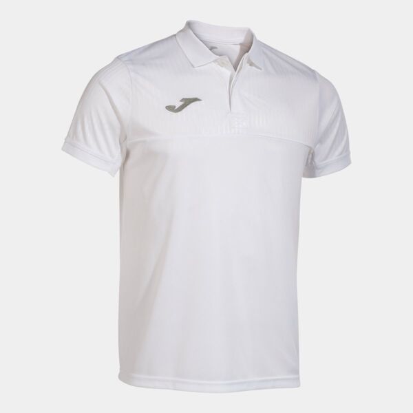 MONTREAL SHORT SLEEVE POLO WHITE Thumbnail