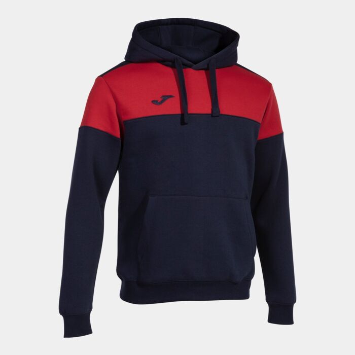CREW V HOODIE NAVY RED Thumbnail