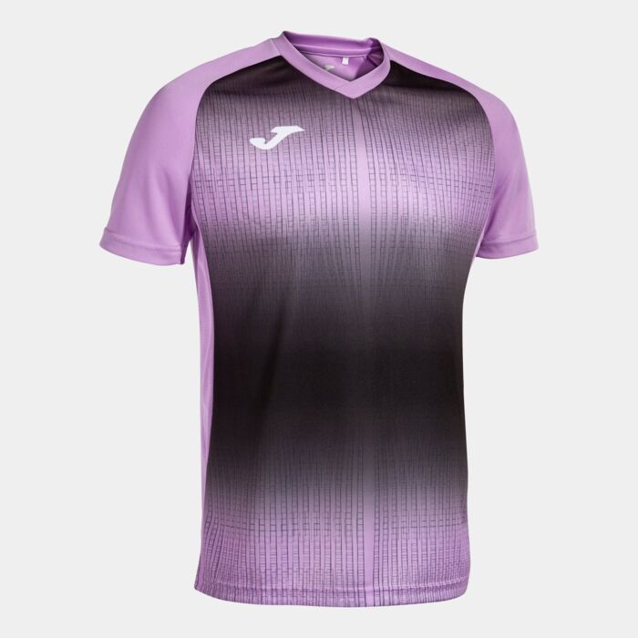 TIGER V SHORT SLEEVE T-SHIRT PURPLE BLACK Thumbnail