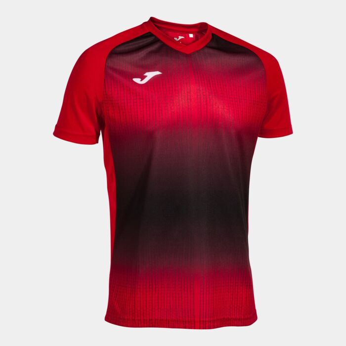 TIGER V SHORT SLEEVE T-SHIRT RED BLACK Thumbnail