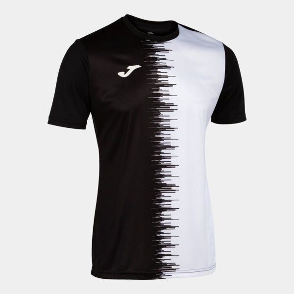 CITY II SHORT SLEEVE T-SHIRT BLACK WHITE Thumbnail