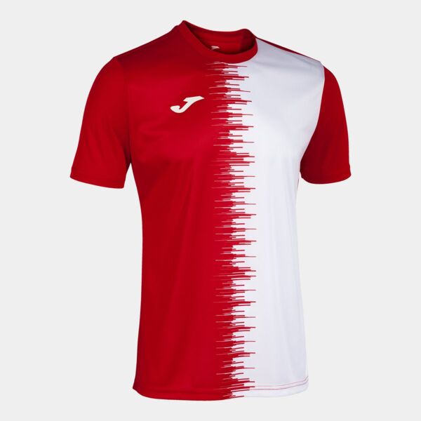 CITY II SHORT SLEEVE T-SHIRT RED WHITE Thumbnail