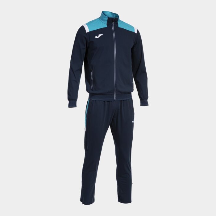 TOLEDO TRACKSUIT NAVY FLUOR TURQUOISE Thumbnail