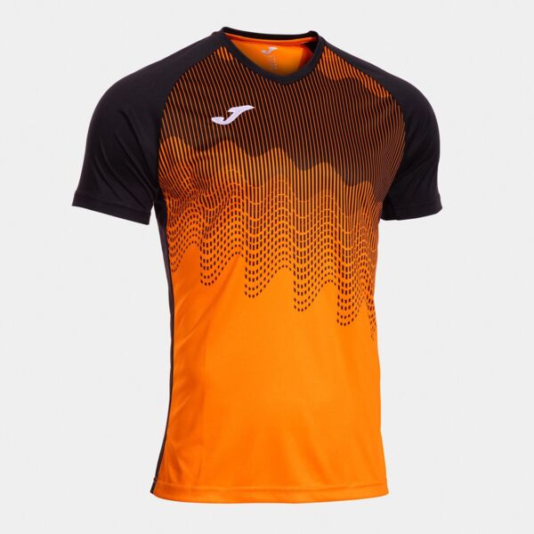 TIGER VI SHORT SLEEVE T-SHIRT ORANGE BLACK Thumbnail
