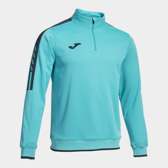 OLIMPIADA SWEATSHIRT FLUOR TURQUOISE BLACK Thumbnail