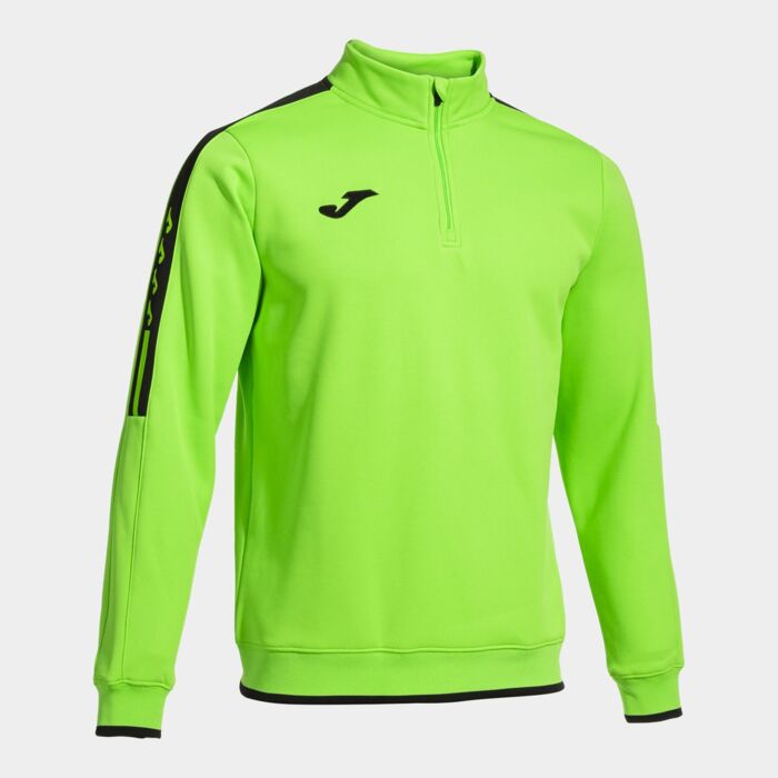 OLIMPIADA SWEATSHIRT FLUOR GREEN BLACK Thumbnail