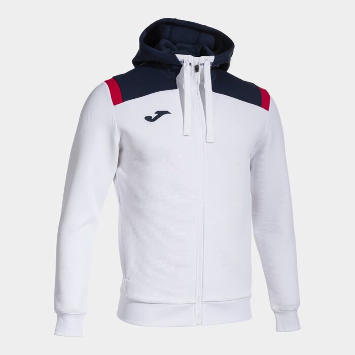 TOLEDO  ZIP-UP HOODIE WHITE NAVY Thumbnail