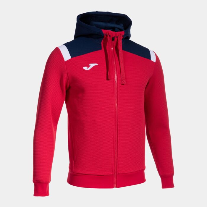 TOLEDO  ZIP-UP HOODIE RED NAVY Thumbnail