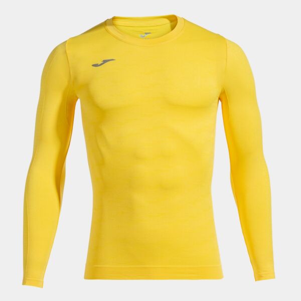 BRAMA CLASSIC LONG SLEEVE T-SHIRT YELLOW Thumbnail