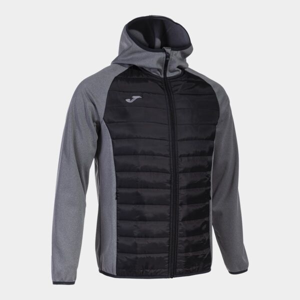 BERNA III SOFT SHELL MELANGE GREY BLACK Thumbnail