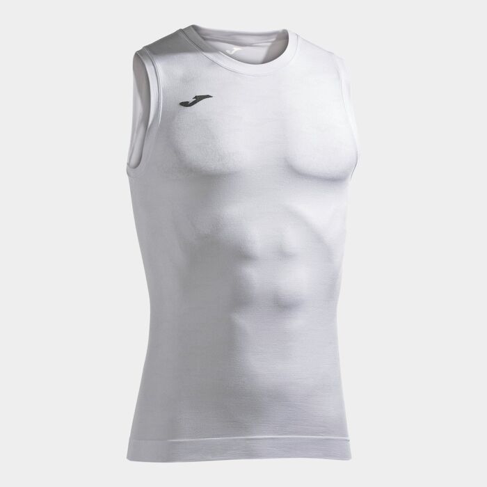 BRAMA CLASSIC SLEEVELESS SHIRT WHITE Thumbnail