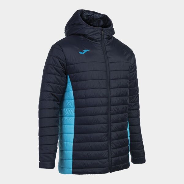 URBAN V ANORAK NAVY FLUOR TURQUOISE Thumbnail