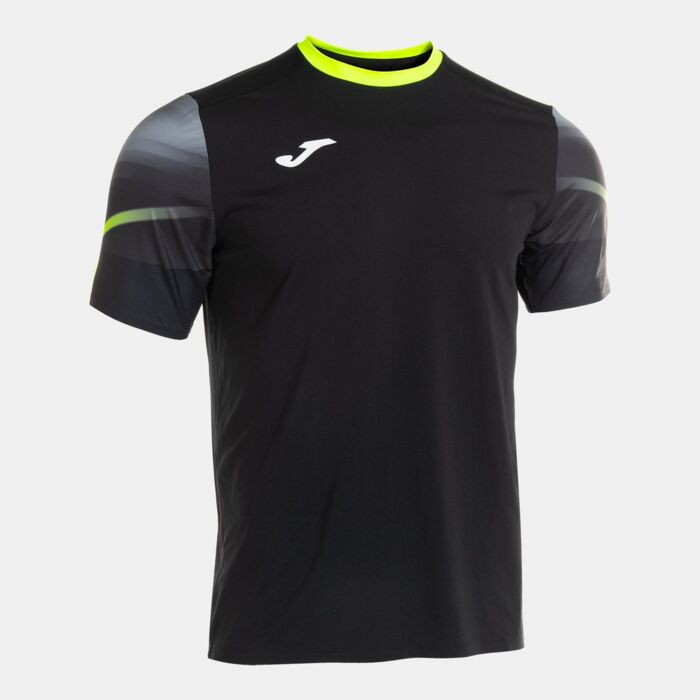 ELITE XI SHORT SLEEVE T-SHIRT BLACK FLUOR YELLOW Thumbnail