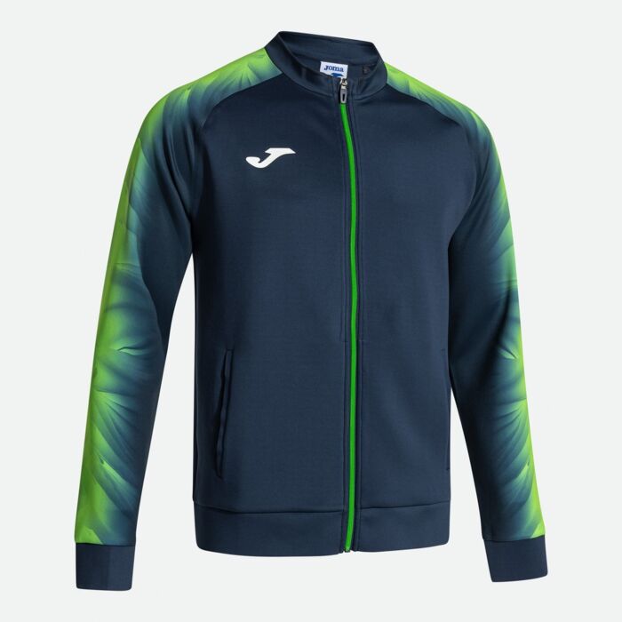 ELITE XI FULL ZIP SWEATSHIRT NAVY FLUOR GREEN Thumbnail