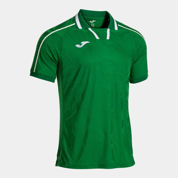  SHORT SLEEVE T-SHIRT GREEN WHITE Thumbnail
