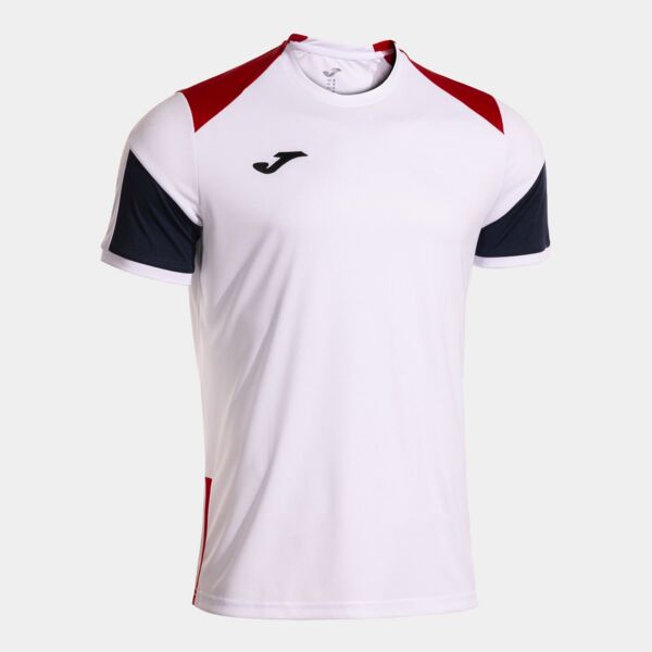 DANUBIO SHORT SLEEVE T-SHIRT WHITE RED Thumbnail