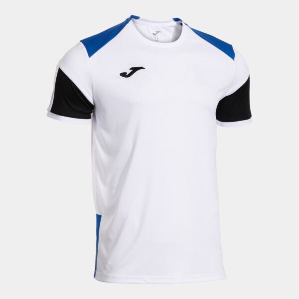 DANUBIO SHORT SLEEVE T-SHIRT WHITE ROYAL BLUE Thumbnail