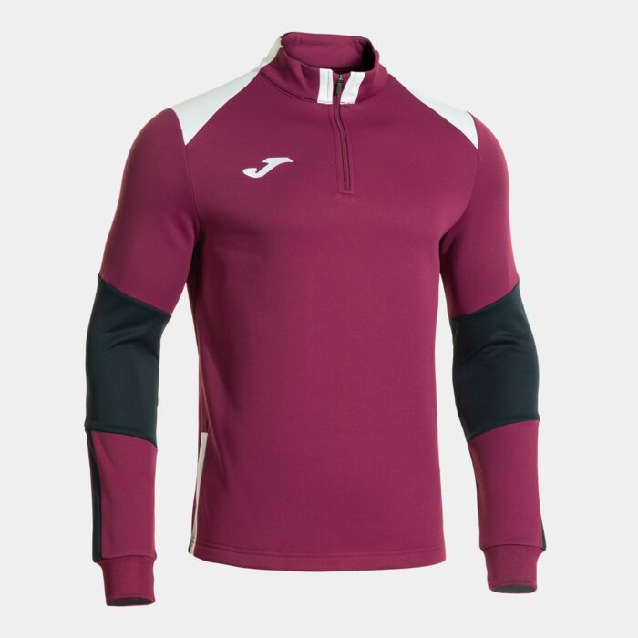DANUBIO SWEATSHIRT BURGUNDY NAVY BLUE Thumbnail