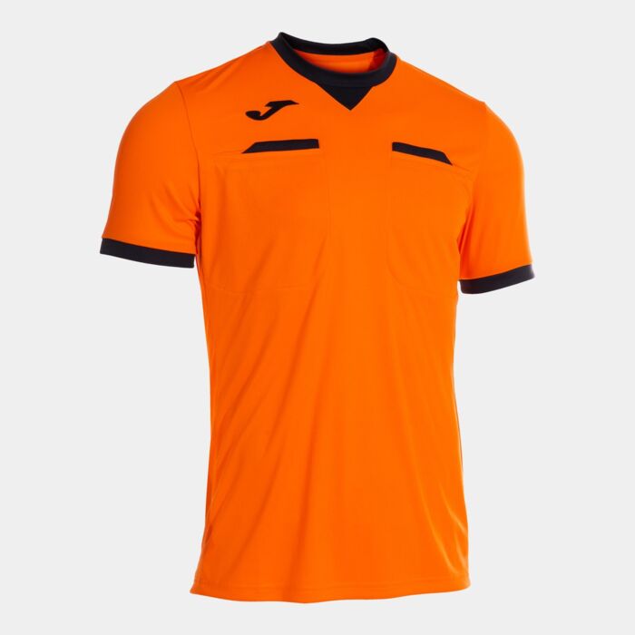 REFEREE SHORT SLEEVE T-SHIRT ORANGE BLACK Thumbnail
