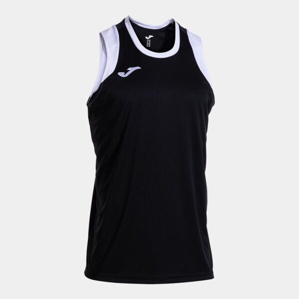 FINAL BASKET II SLEEVELESS SHIRT BLACK WHITE Thumbnail