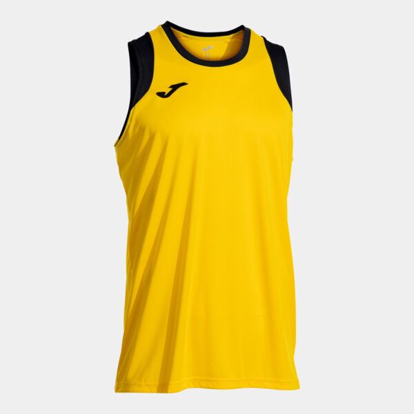 FINAL BASKET III SLEEVELESS SHIRT YELLOW BLACK Thumbnail