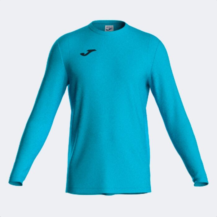 FINAL BASKET II SWEATSHIRT FLUOR TURQUOISE NAVY BLUE Thumbnail