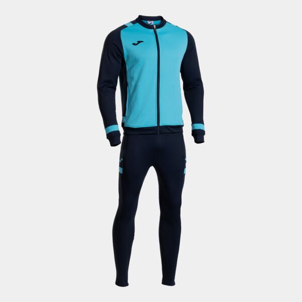 PHOENIX III TRACKSUIT FLUOR TURQUOISE NAVY BLUE Thumbnail